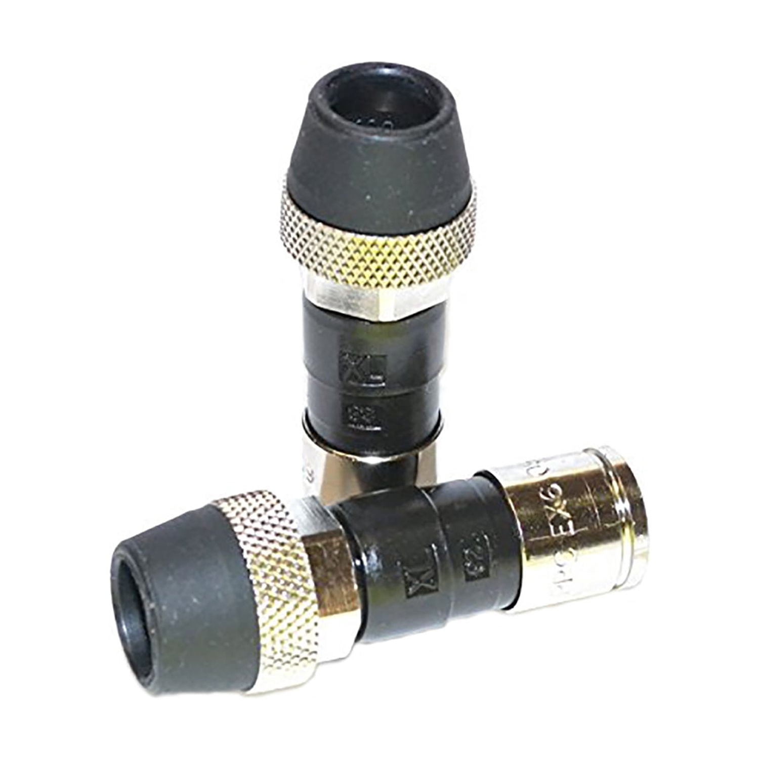 PPC EX6XLWS+AquaTight RG6 Coaxial Compression Connectors (Qty-15 Bags ...