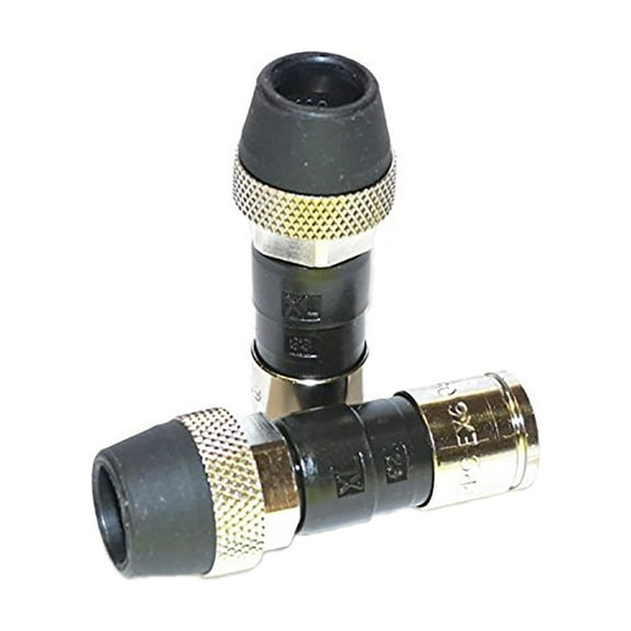 PPC EX6XLWS+AquaTight RG6 Coaxial Compression Connectors (Qty-15 Bags of 50 Pcs)