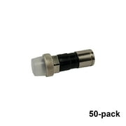 PPC EX6XLWSPLUS SignalTight Aqua Drop Connectors for RG6 RG6QUAD - Bag of 50