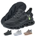 thumbnail image 1 of PPCHVOMEY Comfort Men&Women Shoes Fashion Sneakers for Women Men Breathable Lightweight Tennis Sneakers Running Walking Sneakers with Blade Non Slip Sole, 1 of 9