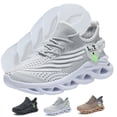 thumbnail image 1 of PPCHVOMEY Comfort Men&Women Shoes Fashion Sneakers for Women Men Breathable Lightweight Tennis Sneakers Running Walking Sneakers with Blade Non Slip Sole, 1 of 6