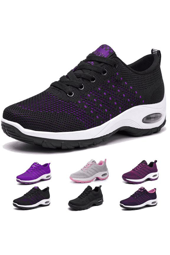 Comfort Orthopedic Sneakers for Women Arch Support Breathable Sneakers with Slip-Resistant Sole Casual Walking Orthopedic Shoes