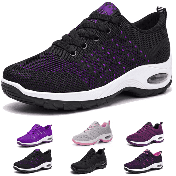CHICVOMEY Comfort Orthopedic Sneakers for Women Arch Support Breathable Sneakers with Slip-Resistant Sole Casual Walking Orthopedic Shoes