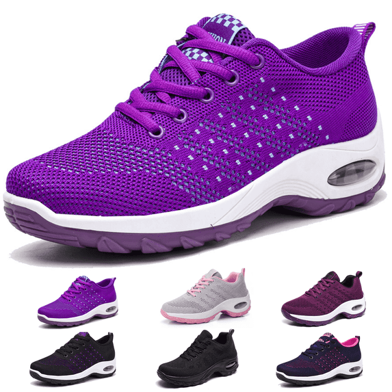 CHICVOMEY Comfort Orthopedic Sneakers for Women Arch Support Breathable Sneakers with Slip-Resistant Sole Casual Walking Orthopedic Shoes