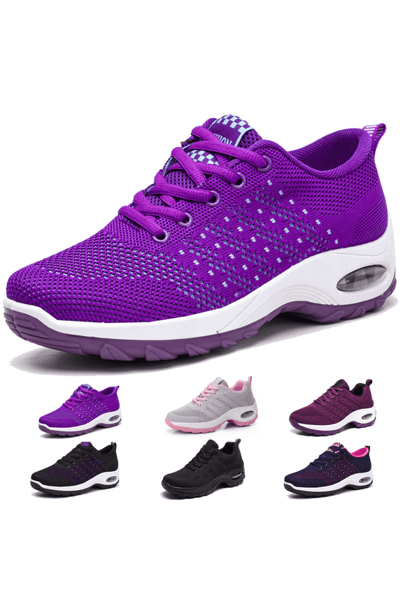 Comfort Orthopedic Sneakers for Women Arch Support Breathable Sneakers with Slip-Resistant Sole Casual Walking Orthopedic Shoes