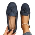 thumbnail image 1 of CHICVOMEY Comfort Penny Loafers for Women with Memory Foam Insole Business Casual Loafers Lightweight Work Dressy Loafers Slip On Flats with Arch Support, 1 of 8