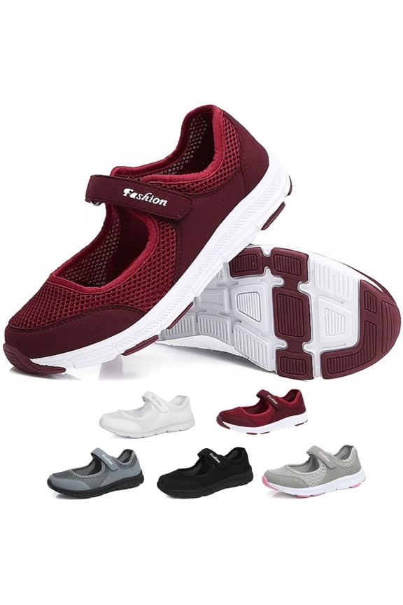 Flats for Women Breathable Mesh Mary Jane Shoes for Women Casual & Work Walking Mary Jane Flats