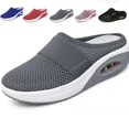 thumbnail image 1 of CHICVOMEY Women's Orthopedic Walking Shoes Air Cushion Slip On Mule Diabetic Friendly with Arch Support Non-Slip Platform Sole Breathable Mesh Sneakers for Women, 1 of 7