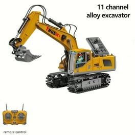 Top Race 8Ch Full Functional RC Backhoe Loader Excavator