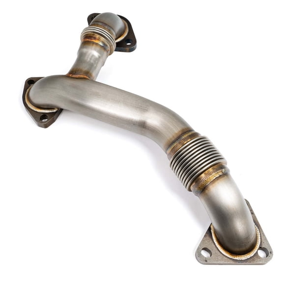 Pacific Performance 116119050 Right UpPipe Passenger DPipe Long 01-04 Duramax6.6