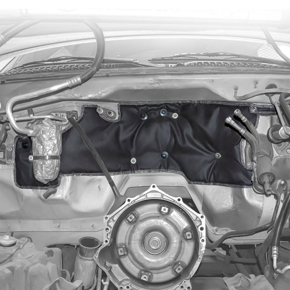 PPE Diesel 149000135 Heat Insulator Firewall Silver For 2001-2007 GM 6.6L Duramax