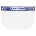 thumbnail image 1 of PPE Disposables Face Shield Virus Protection Clear Visor Masks, 10-Pack, Wrap Around Hat with Padded Elastic Band, 1 of 5