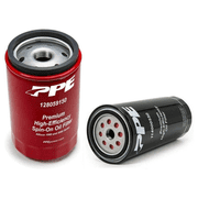 PPE Double Deep Spin On Transmission Filter 128059150 & 5 Micron Premium High-Efficiency Oil Filter 114000550 Compatible with 2001-2019 Chevy/GMC 6.6 LB7 LLY LBZ LMM LML L5P Duramax Diesel