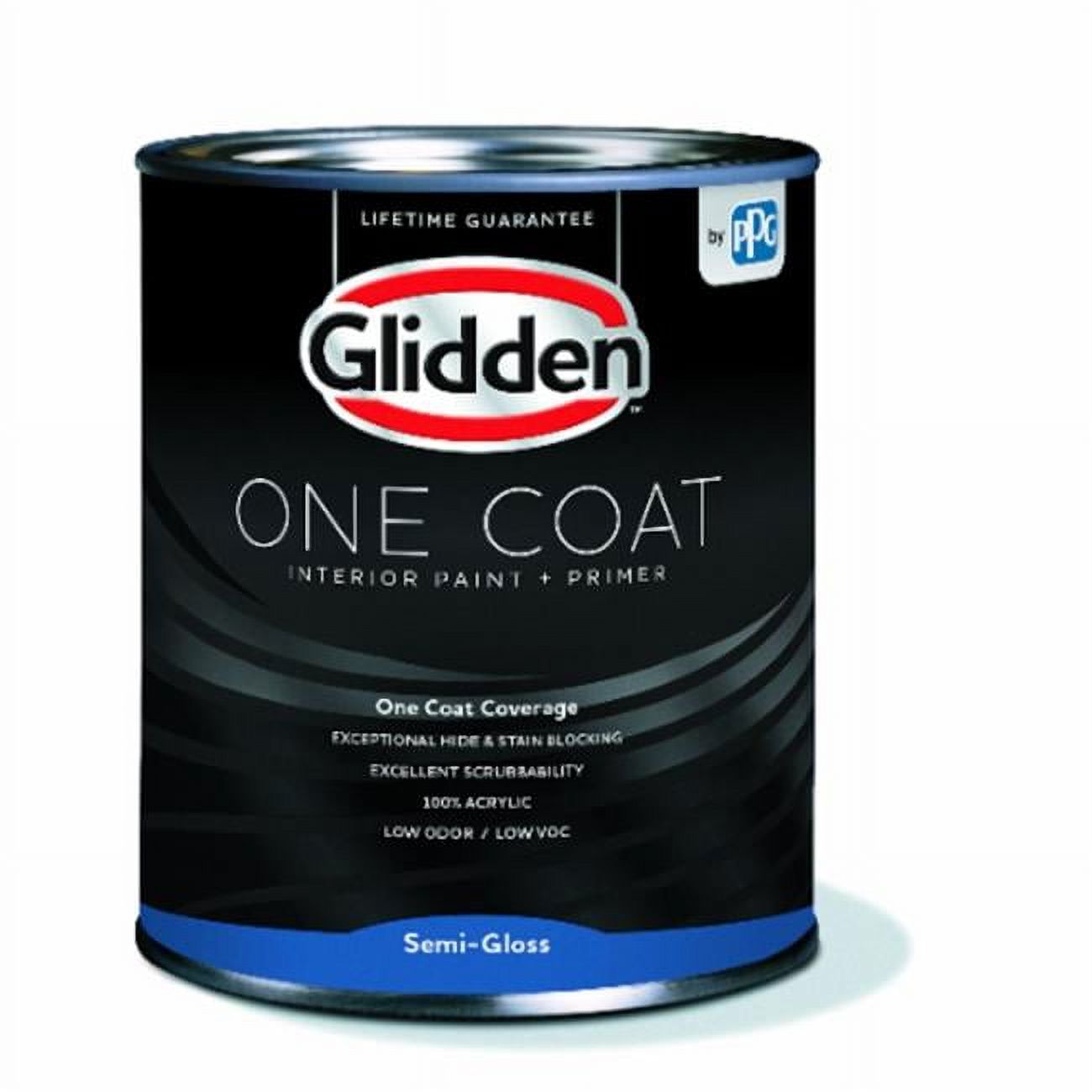 PPG Glidden GLOIN30MB04 1 Coat Interior Latex SemiGloss Midtone Base