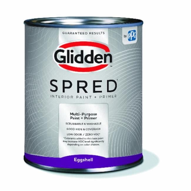 PPG Glidden GLSIN20MB04 Spred Interior Latex Eggshell Midtone Base ...