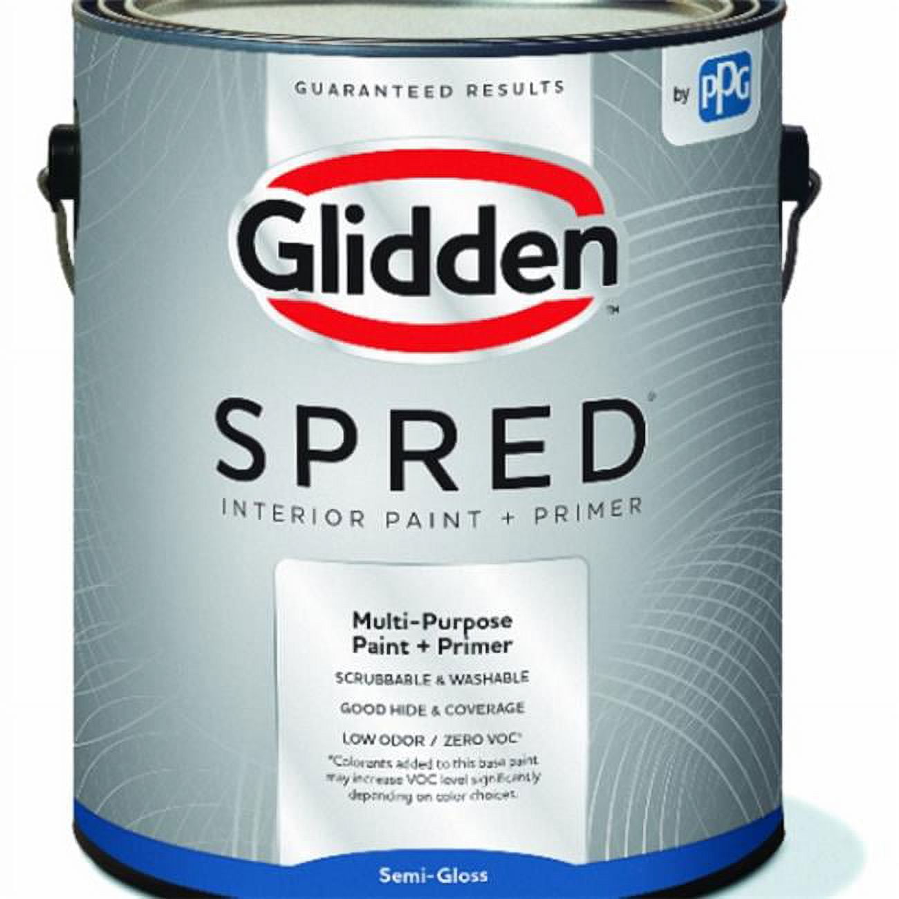 Glidden Spred Interior Paint + Primer SemiGloss Midtone Base 1 Gallon