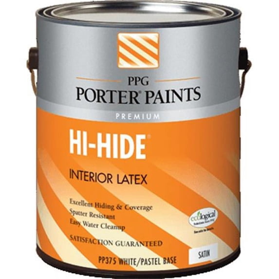 PPG Porter Paints PP684-04 Paint Hi-Hide Interior Latex Ultra Deep Base - 1 qt.