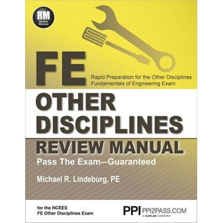 Amazon.com: PPI FE Chemical Review Manual – Comprehensive