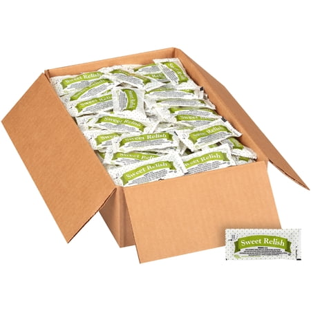 PPI Single Serve Sweet Relish, 9 gr. Packets (Pack of 200)