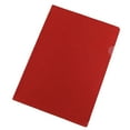 thumbnail image 1 of PPKVUFD 1 Pack Clear Document Folder Project Pockets, Clear Plastic Folders Sleeves, Documents Project Pockets,Plastic Document Folders Paper Poly Jacket Sleeves Folders Copy, A5 Size, Red, 1 of 7