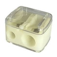 thumbnail image 1 of PPKVUFD 1 Pack Makeup Pencil Sharpener Plastic Lip Liner Pencil Eyeliner Sharpener Cosmetic Manual Tools for Eyeliner Lip Liner Pencils (Beige), 1 of 6