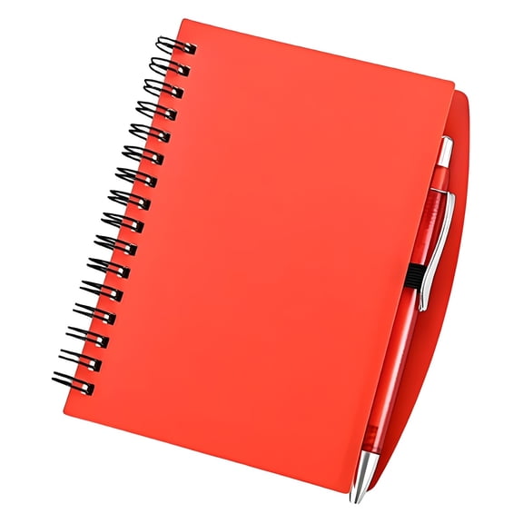 PPKVUFD 1 Pack Small Pocket Notebook with Pen, A6 70 Sheets Spiral Notebooks Mini Pocket Size Memo Notepads with Lined Pages for Home, Office, Work