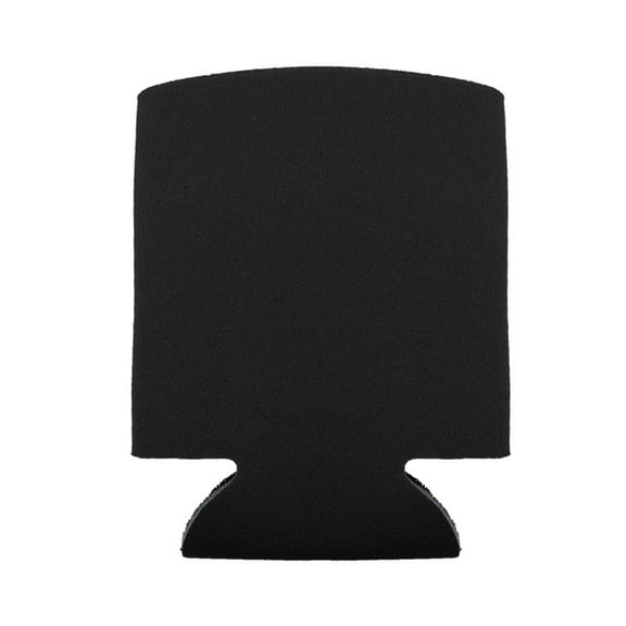 PPKVUFD 1 Pc Reusable Can Cooler Sleeve Non-slip Neoprene Beer Bottle Cover Holder Standard Can Cover Soft Insulators Sleeve for 12oz Standard Cans Beverage Soda Beers Water Bottles, Black