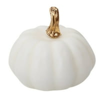 PPKVUFD 1 Pcs Small Artificial Pumpkins Decorative Pumpkins Foam Pumpkins 3" Wide for Decorating Autumn Harvest Outdoor Indoor Fall Decor Centerpiece Table Decorations(Style1-C)