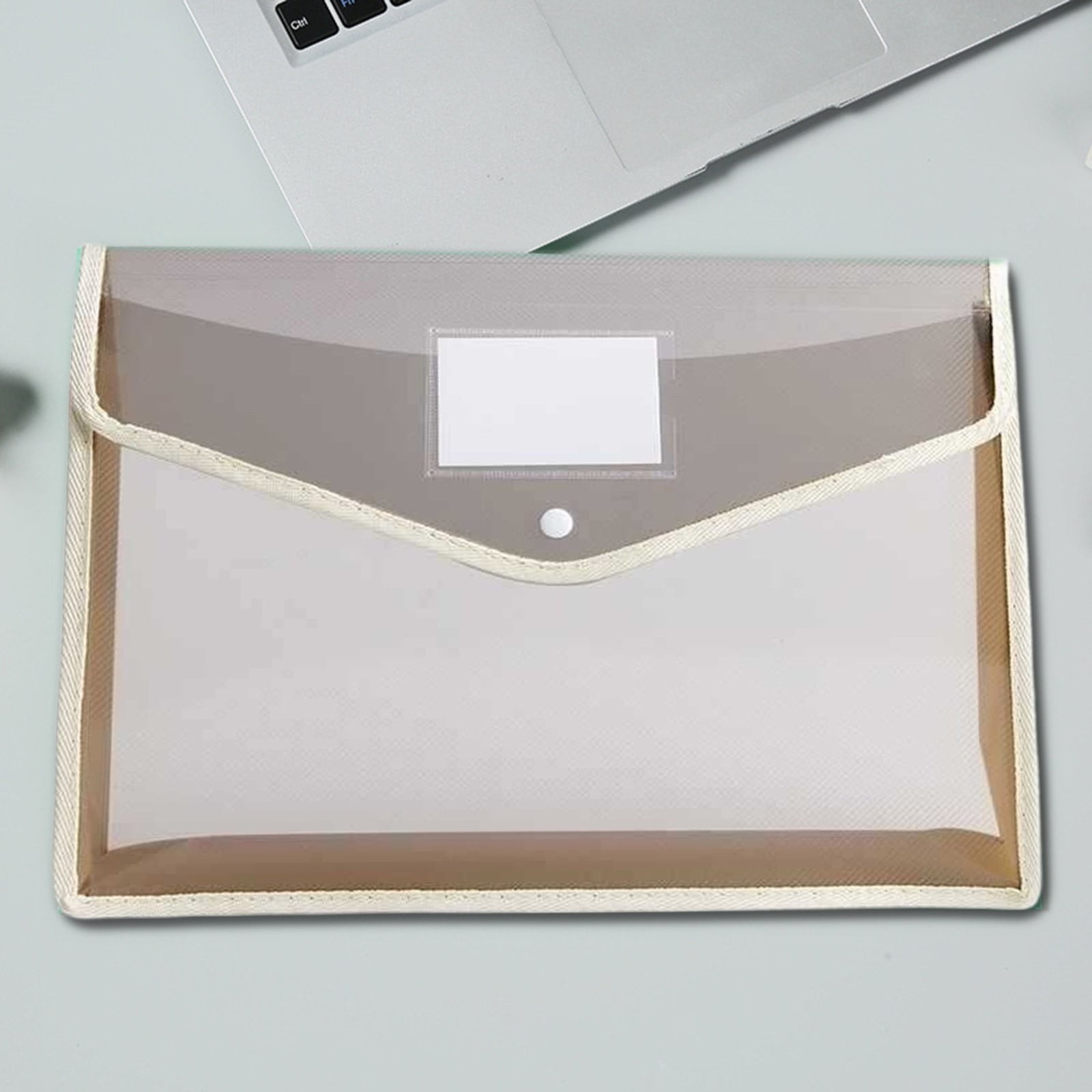 PPKVUFD 1 Pieces Plastic File Folders Envelope Expanding File Wallet ...