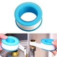 thumbnail image 1 of PPKVUFD 1 Roll 0.6 Inch(W) X 236 Inches(L) Teflon Plumbers Tape, Pipe Sealing & Plumbing Thread Tape, PTFE Water Sealant Seal for Shower Head, White, 1 of 5