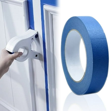 PPKVUFD 1 Rolls Painters Tape, Blue Tape, Masking Tape, Paint Tape for Multi-Purpose, Painting, Painter's, DIY Crafts Arts (0.4IN*22yd) Decoration Labeling No Residue, Easy Removal