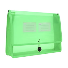 PPKVUFD 1Pcs Expanding File Folder Document Organizer with Elastic Cord & Button Closure, Letter Size, 2.8" Expansion, Letter A4 Expandable File Folder for Home Office Organization
