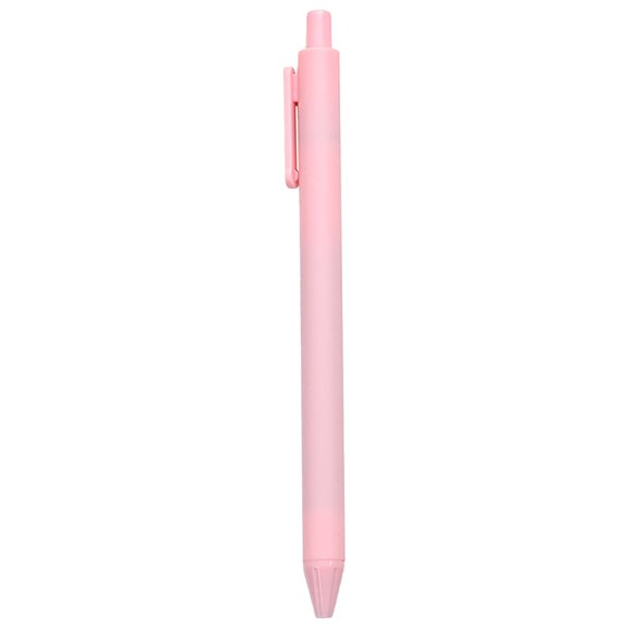 PPKVUFD 1Pcs Retractable Gel Pen, Pink Ink Colors, Cute Pens 0.55mm Fine Point Quick Drying for Black Paper Writing Drawing Journaling Note Taking Office Home