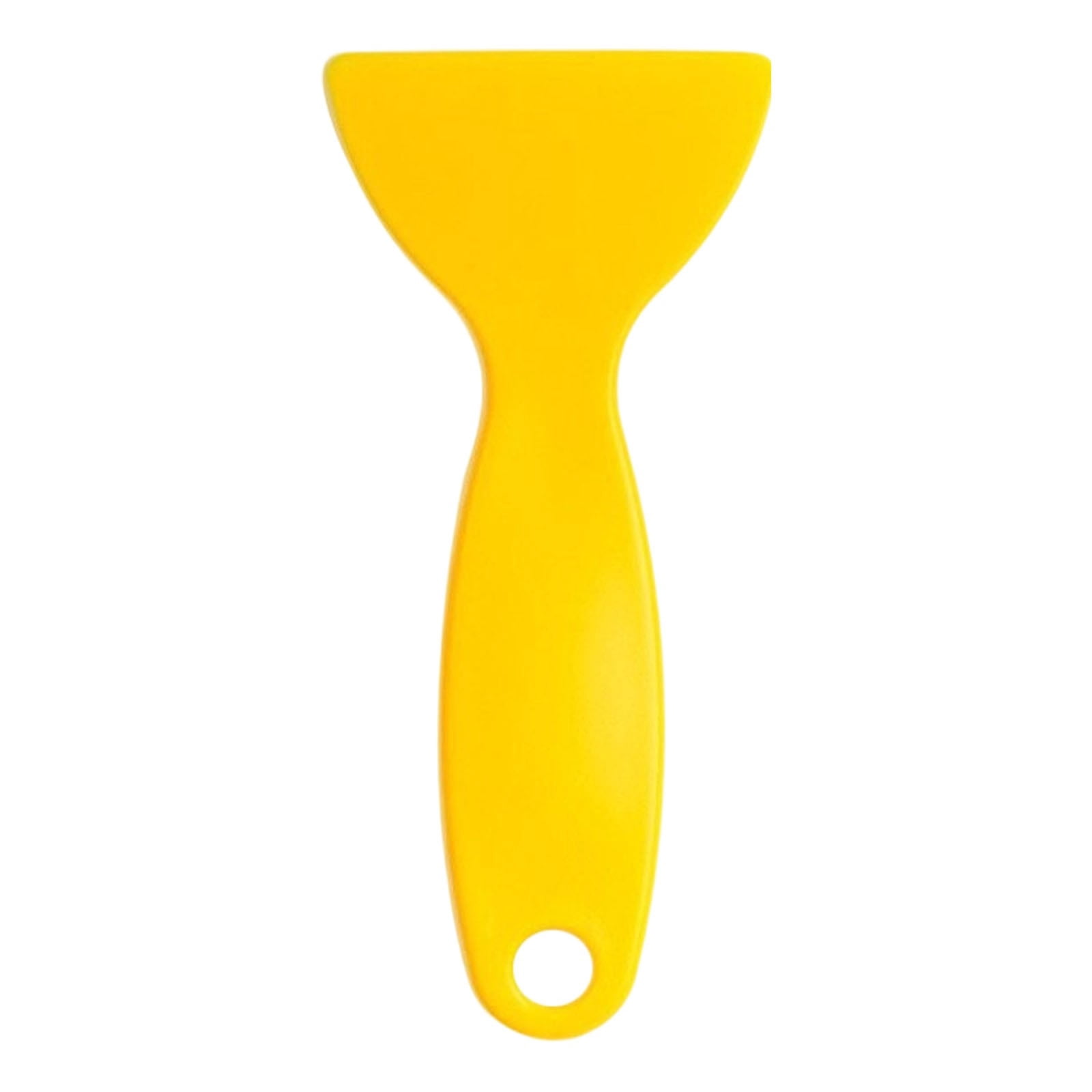 PPKVUFD 1pcs Plastic Spatula Scraper, Plastic Putty Scraper Air Bubble Remover, Paint Spatula Scraper Cleaner, Resin Print Scraper Sticker Installation Tool for Decal, Grout Removal