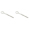 thumbnail image 1 of PPKVUFD 2 PCS Mini Portable Screwdriver for Glasses, 3-in-1 Keyring Eyeglasses Repair Kit Flat Head Phillips Hex Handy Tiny Screw Drivers for Sunglasses, Small Electronics, 1 of 6