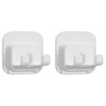 thumbnail image 1 of PPKVUFD 2 Pcs Razor Holder for Shower Self Adhesive Waterproof Shaver Razor Holder for Wall Removable & Reusable Loofah Hanger Hooks for Towels Accessories, Kitchen, Bathroom Use, 1 of 4