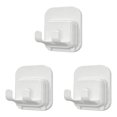 thumbnail image 1 of PPKVUFD 3 Pcs Razor Holder for Shower Self Adhesive Waterproof Shaver Razor Holder for Wall Removable & Reusable Loofah Hanger Hooks for Towels Accessories, Kitchen, Bathroom Use, 1 of 6
