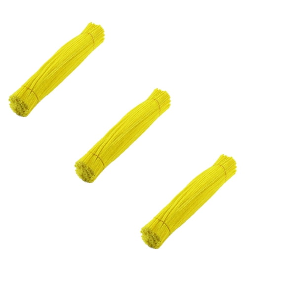 PPKVUFD 300 Pieces Pipe Cleaners Chenille Stem, Solid Color Pipe Cleaners Set for Pipe Cleaners DIY Arts Crafts Decorations, Chenille Stems Pipe Cleaners