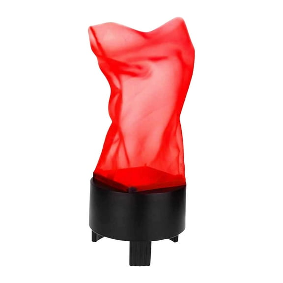 PPKVUFD 3D Electronic 110V LED Fake Fire Flame Simulated Effect Light No Heat Base Support for Halloween, Christmas, Festival, Night Clubs