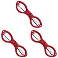 thumbnail image 1 of PPKVUFD 3PCS Folding Scissors, Portable Travel Scissor, Gift for Men Glasses Shaped Mini Shear Telescopic Cutter, Anti Rust Stainless Steel Scissors for Fishing Sewing Home Office, 1 of 8