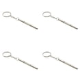 thumbnail image 1 of PPKVUFD 4 PCS Mini Portable Screwdriver for Glasses, 3-in-1 Keyring Eyeglasses Repair Kit Flat Head Phillips Hex Handy Tiny Screw Drivers for Sunglasses, Small Electronics, 1 of 6