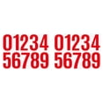 thumbnail image 1 of PPKVUFD 4 inch Reflective Mailbox Numbers Sticker (0-9, 2 Set) for Outside, Strong Self Adhesive Vinyl House Numbers for mailbox, Signs, Door, Cars, Trucks, Home, Business, Address Number, 1 of 9