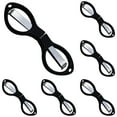 thumbnail image 1 of PPKVUFD 6Pcs Folding Scissors,Portable Stainless Steel Telescopic Cutter, Safety Foldable Pocket Small Scissors for Home, Office, Craft, Sewing, Nurse Accessories, Travel, 1 of 5
