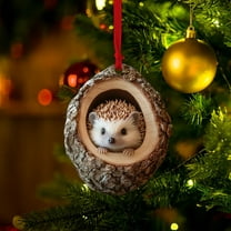 PPKVUFD Animal Ornaments for Christmas Tree, Christmas Ornaments 2025 Forest Animals Little Animals Acrylic Hanging Decoration Gift for Animal Lovers