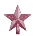 thumbnail image 1 of PPKVUFD Christmas Tree Star Topper,6" Pink Xmas Star Tree Decorations, 3D Shatterproof Bethlehem Star Tree Topper Decorations, Waterproof Christmas Tree Topper Decor for Holiday Home Outdoor Ornament, 1 of 7
