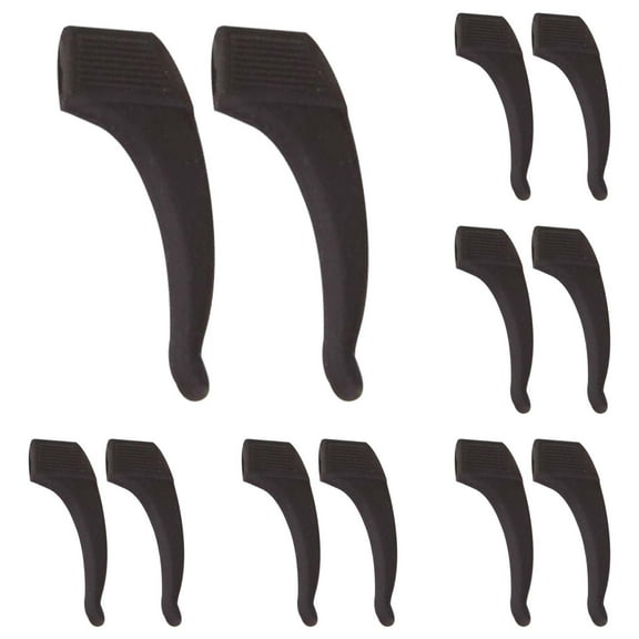 PPKVUFD Eyeglass Ear Grips, 10Pcs(5Pairs) Anti-slip Holder, Silicone Ear Hook, Glasses Ear Grip Sleeve Retainer for Sports, Sunglasses, Reading Glasses