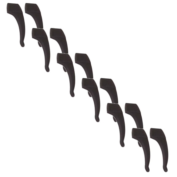 PPKVUFD Eyeglass Ear Grips, 20Pcs(10Pairs) Anti-slip Holder, Silicone Ear Hook, Glasses Ear Grip Sleeve Retainer for Sports, Sunglasses, Reading Glasses