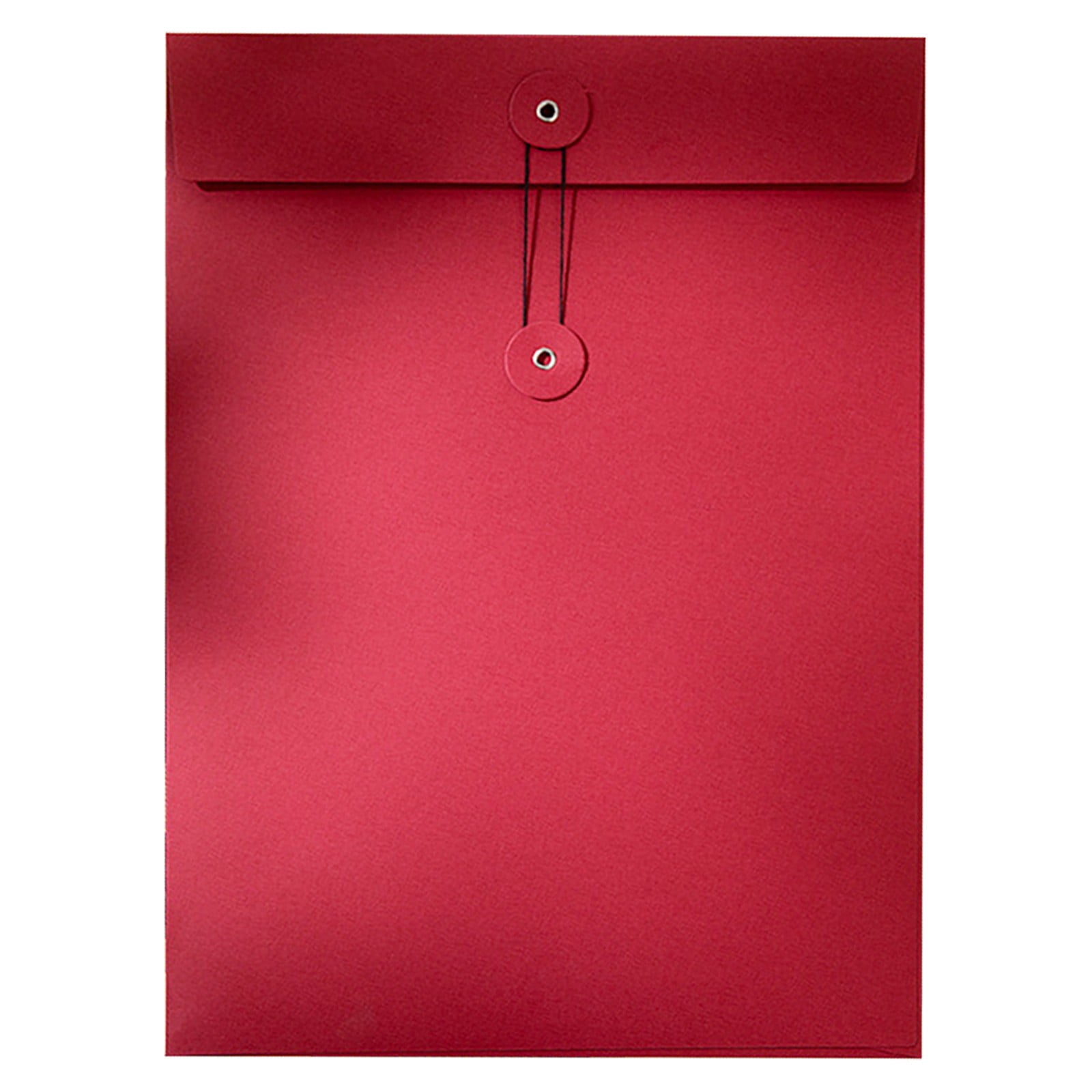 PPKVUFD 1Pc Kraft String Envelope File Folder A4 Project Pockets ...