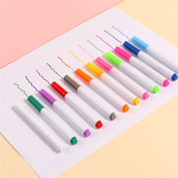 PPKVUFD Liquid Erasable Chalk Markers Pens - 12 Colors Washable & Wet Erase Makers for Blackboard, Chalkboard Signs, Glass Window, Graduation Celebration Art for Cars