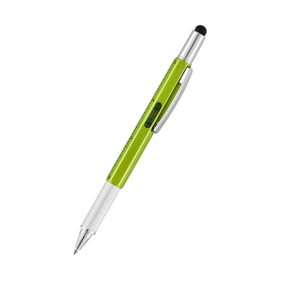 PPKVUFD Multi Tool Pen Set,Pen for Men Dad Gifts from Daughter Son,6 in 1 Multitool Pen Set with Ruler Level Ballpoint Pen Multitool, Cool Tools Gadgets Birthday Gifts for Men,Friends,Teachers